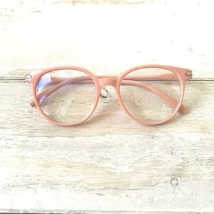 Blue Light Glasses Sherbet Matte Pink Color Anti Eye Strain Computer Screen NEW